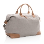 Sac personnalisable en toile recyclée Getaway Recycled couleur gris septième vue