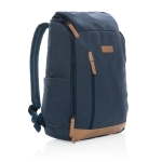 Sac à dos pour ordinateur publicitaire de 15´´ recyclée Getaway couleur bleu