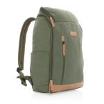 Sac à dos pour ordinateur publicitaire de 15´´ recyclée Getaway couleur vert septième vue