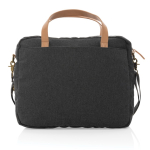 Sac à main pour ordinateur 15,6” recyclé de qualité et formel Getaway couleur noir quatrième vue