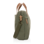 Sac à main pour ordinateur 15,6” recyclé de qualité et formel Getaway couleur vert troisième vue