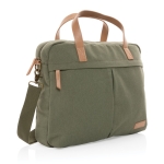Sac à main pour ordinateur 15,6” recyclé de qualité et formel Getaway couleur vert sixième vue