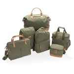 Sac à main pour ordinateur 15,6” recyclé de qualité et formel Getaway couleur vert vue générale