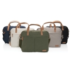 Sac à main pour ordinateur 15,6” recyclé de qualité et formel Getaway couleur vert