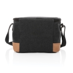 Sac isotherme publicitaire haut de gamme pour 6 canettes Getaway couleur noir cinquième vue