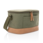 Sac isotherme publicitaire haut de gamme pour 6 canettes Getaway couleur vert sixième vue