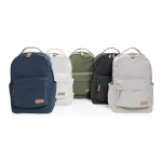 Sacs à dos en toile recyclée pour ordinateurs de 14´´ School Getaway couleur bleu
