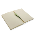 Carnet avec poche et certificat FSC® A5 pages lignées Deluxe Forest sixième vue