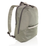 Sac à dos de transport pour PC de 15,6´´ en polyester recyclé Daypack couleur vert clair septième vue