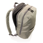 Sac à dos de transport pour PC de 15,6'' en polyester recyclé couleur vert clair sixième vue