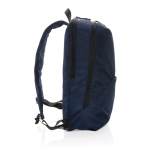 Sac à dos de transport pour PC de 15,6´´ en polyester recyclé Daypack couleur bleu marine troisième vue