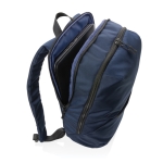 Sac à dos de transport pour PC de 15,6´´ en polyester recyclé Daypack couleur bleu marine sixième vue
