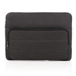 Housse pour PC portable recyclée avec poche latérale 15,6” Pocket RPET couleur noir deuxième vue
