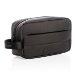 Trousse de toilette en matériaux recyclés Pocket Impact RPET couleur noir septième vue