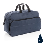 Sac de sport écologique au look moderne Pocket Impact RPET couleur bleu marine
