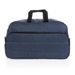 Sac de sport écologique au look moderne Pocket Impact RPET couleur bleu marine deuxième vue