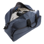 Sac de sport écologique au look moderne Pocket Impact RPET couleur bleu marine cinquième vue