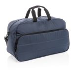 Sac de sport écologique au look moderne Pocket Impact RPET couleur bleu marine sixième vue