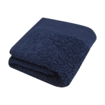 Serviette de bain en coton épaisse 50x30cm et 550 g/m2 Seasons Guest couleur bleu marine