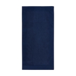 Serviette douce et épaisse en coton 50x100cm et 550 g/m2 Seasons Hand couleur bleu marine deuxième vue frontale