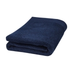 Serviette en coton de 70x140cm et 550 g/m2 super douce Seasons Bath couleur bleu marine