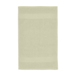 Essuie-mains en coton coloré de 30x50cm et 450 g/m2 Soft Guest couleur gris clair deuxième vue frontale