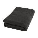 Serviette de bain personnalisée 70x140 cm en coton de 450 g/m2 SoftBath couleur gris foncé