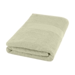 Serviette de bain personnalisée 70x140 cm en coton de 450 g/m2 SoftBath couleur gris clair