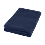 Serviette de bain personnalisée 70x140 cm en coton de 450 g/m2 SoftBath couleur bleu marine
