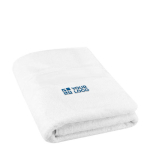 Serviette de bain personnalisée 70x140 cm en coton de 450 g/m2 SoftBath avec zone d'impression