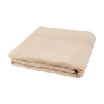 Serviette écologique de 100x180 cm en coton de 450 g/m2 Soft Beach couleur beige