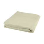Serviette écologique de 100x180 cm en coton de 450 g/m2 Soft Beach couleur gris clair