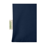 Fourre-tout en coton biologique coloré 140 g/m2 Organic Pure Colors couleur bleu marine vue détail 1