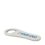 Décapsuleur en paille de blé coloré pour le merchandising Wheat Straw avec zone d'impression