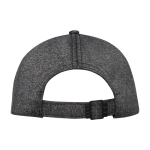 Casquette élastique à cinq panneaux en gris 300 g/m2 Elastic couleur gris foncé deuxième vue arrière
