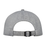 Casquette élastique à cinq panneaux en gris 300 g/m2 Elastic deuxième vue arrière