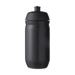 Gourde publicitaire en plastique fabriquée en Europe 500 ml HydroFlex™ couleur noir