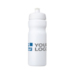 Bidon sport personnalisé 650 ml Baseline® Plus Bicolor avec zone d'impression