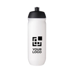 Bidon personnalisé de sport 750 ml HydroFlex™ Bicolor avec zone d'impression