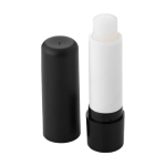 Baume à lèvres en tube coloré à personnaliser avec le logo Beauty couleur noir