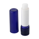 Baume à lèvres en tube coloré à personnaliser avec le logo Beauty couleur bleu