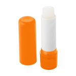 Baume à lèvres en tube coloré à personnaliser avec le logo Beauty couleur orange