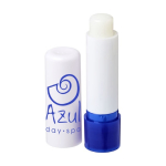 Baume à lèvres en tube coloré à personnaliser avec le logo Beauty vue avec logo