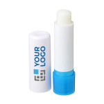 Baume à lèvres en tube coloré à personnaliser avec le logo Beauty avec zone d'impression