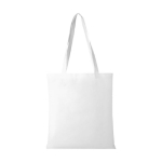Sac non tissé pas cher de différentes couleurs 80 g/m2 Seminar couleur blanc deuxième vue frontale