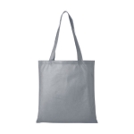 Sac non tissé pas cher de différentes couleurs 80 g/m2 Seminar couleur gris deuxième vue frontale