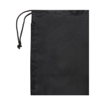 Couverture publicitaire en polaire avec housse 200 g/m² Summit couleur noir troisième vue