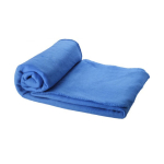 Couverture publicitaire en polaire avec housse 200 g/m² Summit couleur bleu deuxième vue