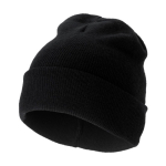 Élégant bonnet d'hiver publicitaire Elevate™ Irwin couleur noir