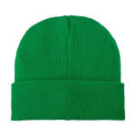 Bonnet publicitaire avec étiquette personnalisée Gorro Elevate™ Boreas couleur vert deuxième vue arrière